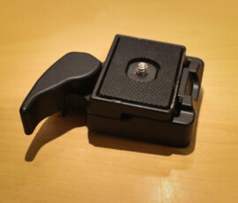 Amazon: £7.59
ZCTL Quick Release Plate Clamp Adapter for Manfrotto 200PL-14 323 img 5187